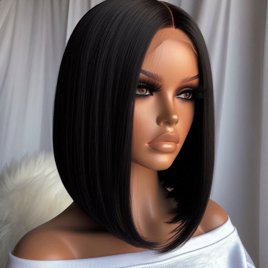 13X4 Glueless  Lace Unit LowLight /High Light  Bob photo 2