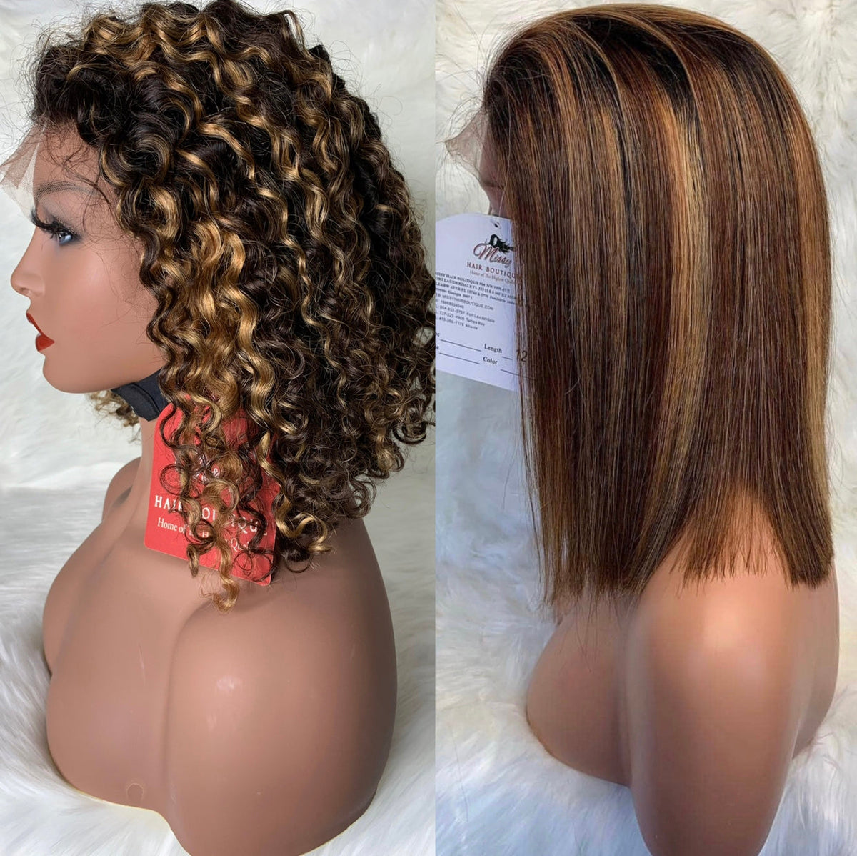 14" Kinky Straight 4/27 BOB  Full Frontal photo 8