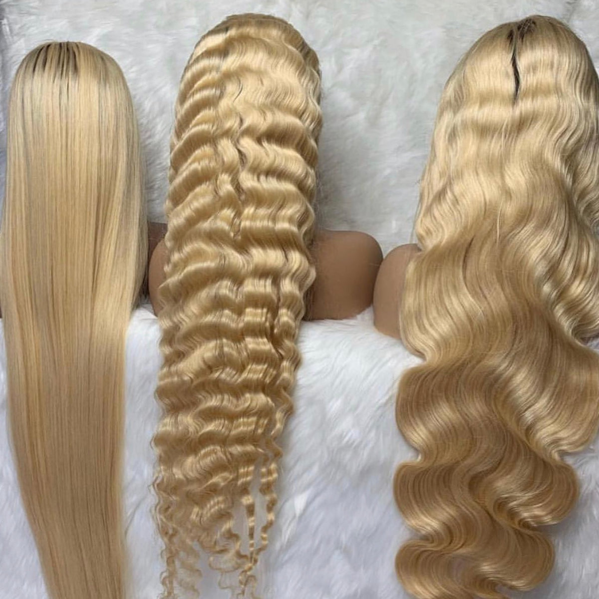 1B/30 Full Front Lace Straight & Pineapple Wave 180 Density photo 2