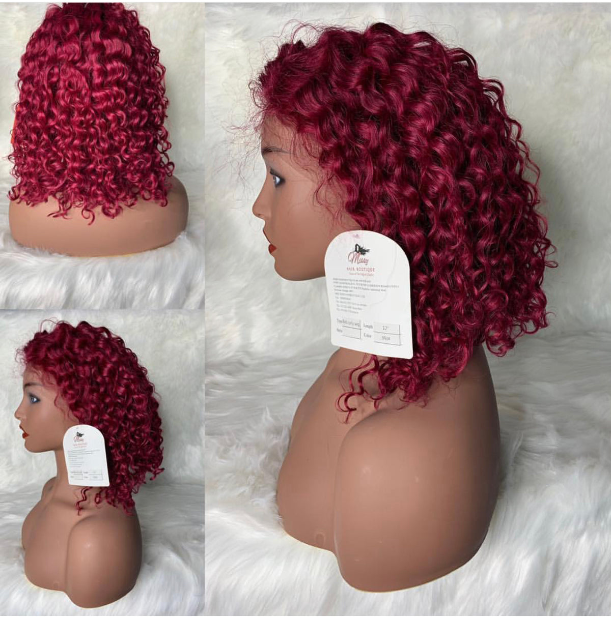 4/27/4 Curly 200 Density FULL FRONTAL photo 2