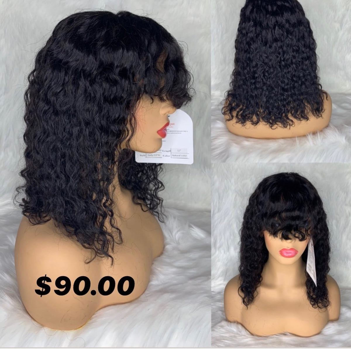 4/27/4 Curly 200 Density FULL FRONTAL photo 7