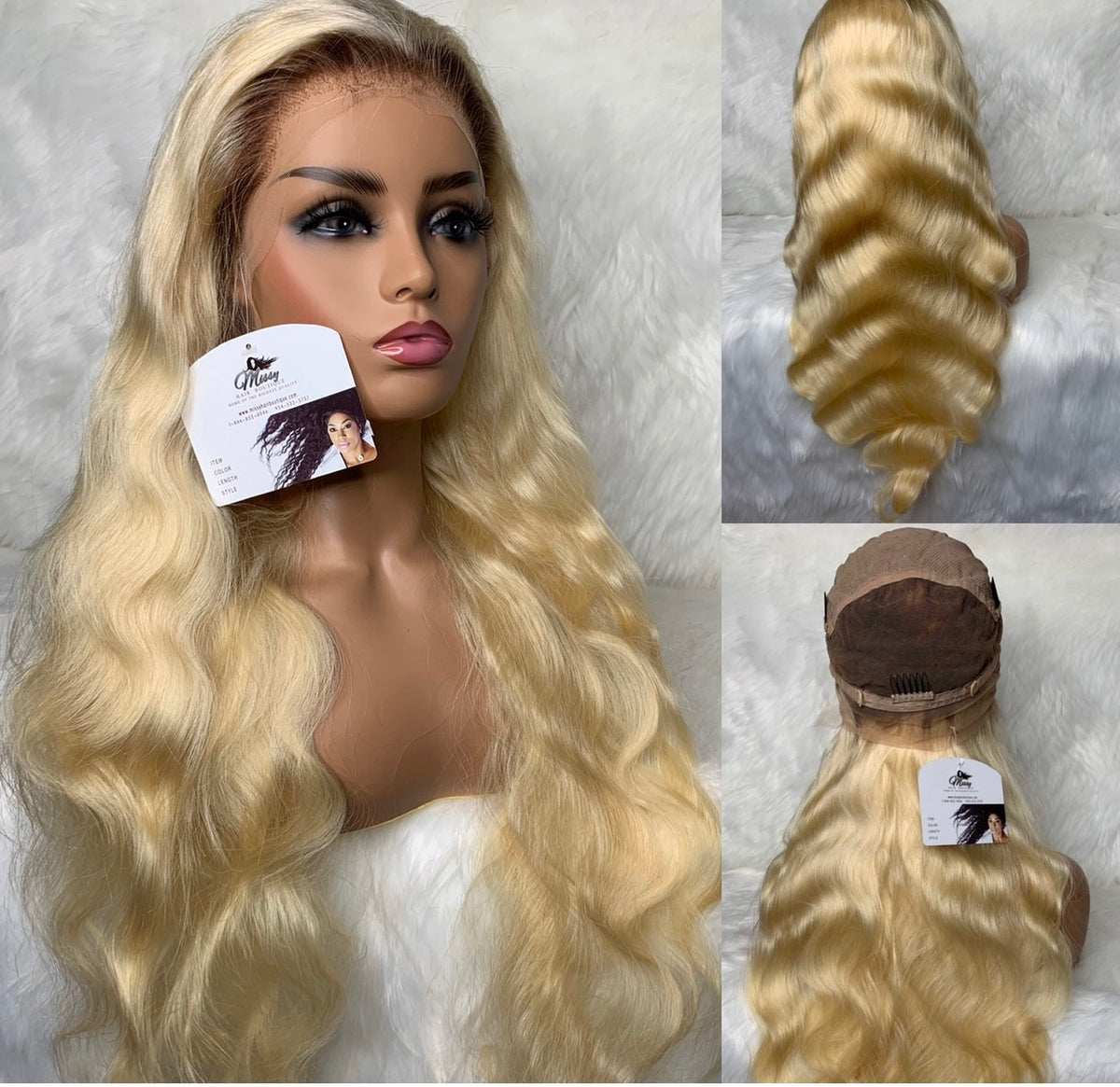 Ash-Grey High/Light Lace Front Unit photo 6