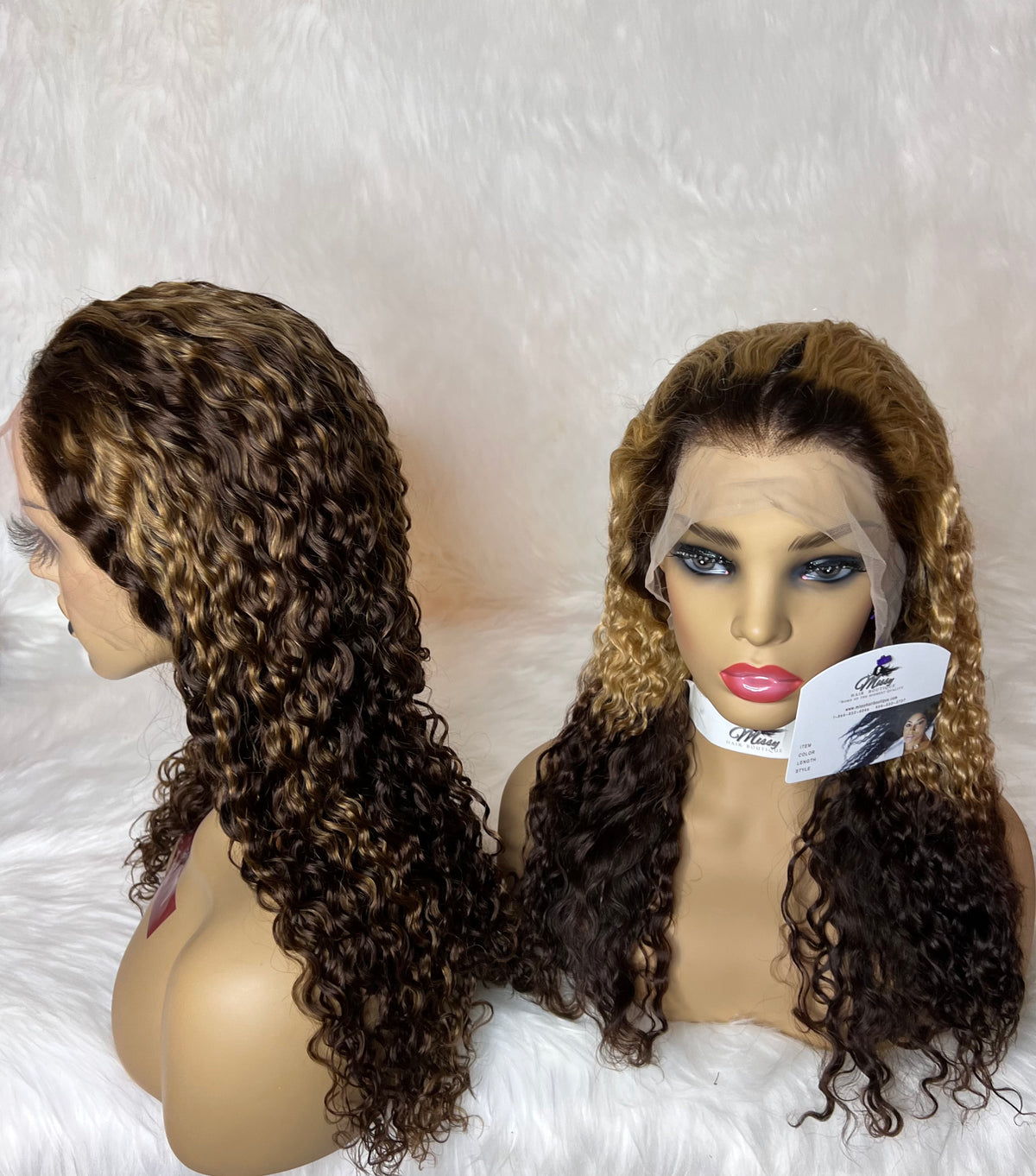 Curly Full Front Lace Units photo 2