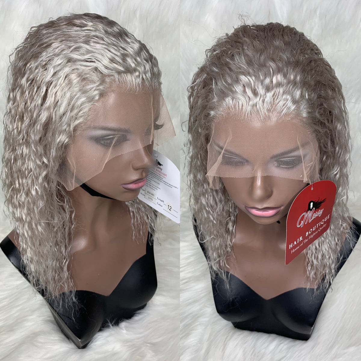 Deep Curly Pixie Bob JET BLACK photo 8