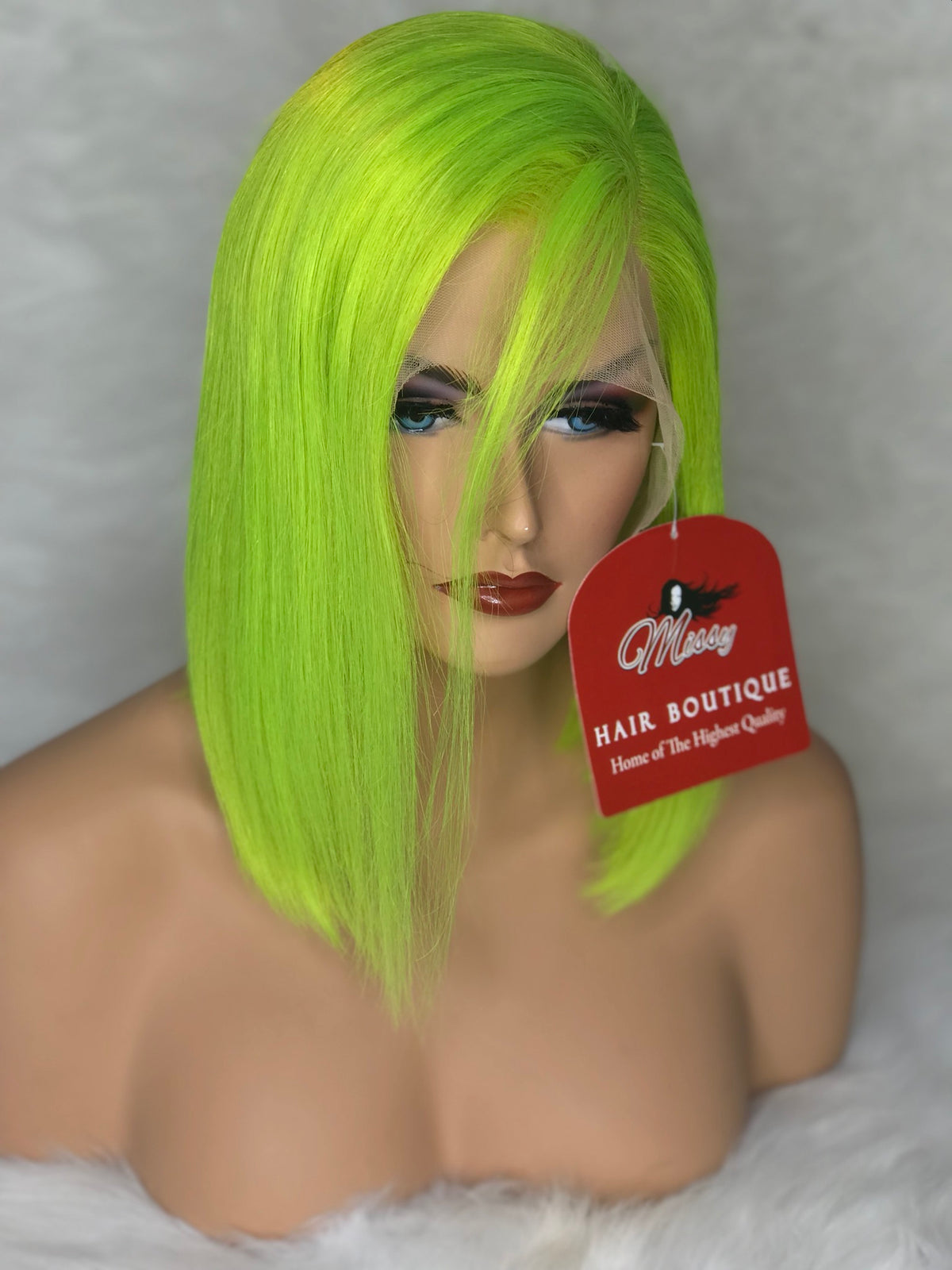 Ginger Blunt Bob  13X4 photo 5