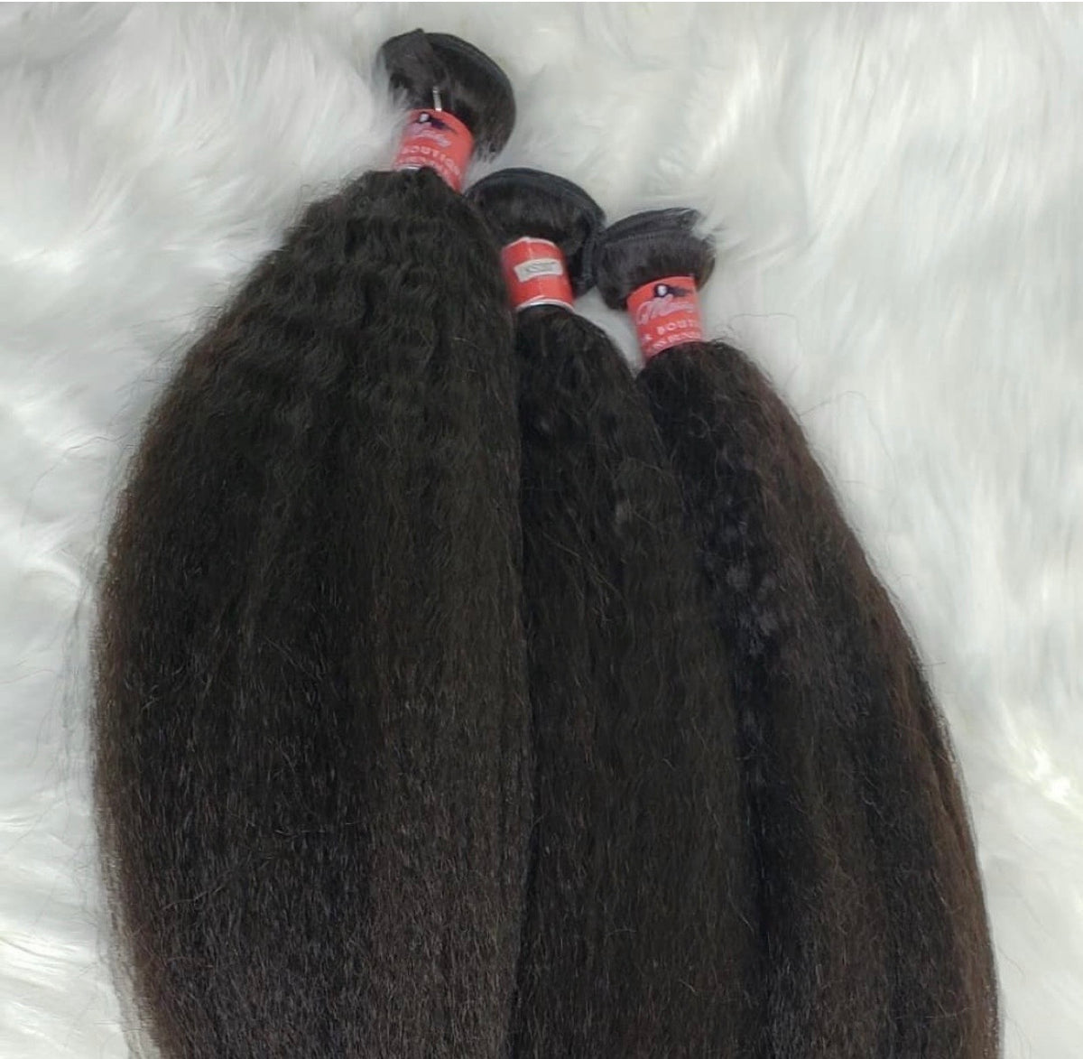 Kinky Straight Lace Front Transparent Lace photo 7