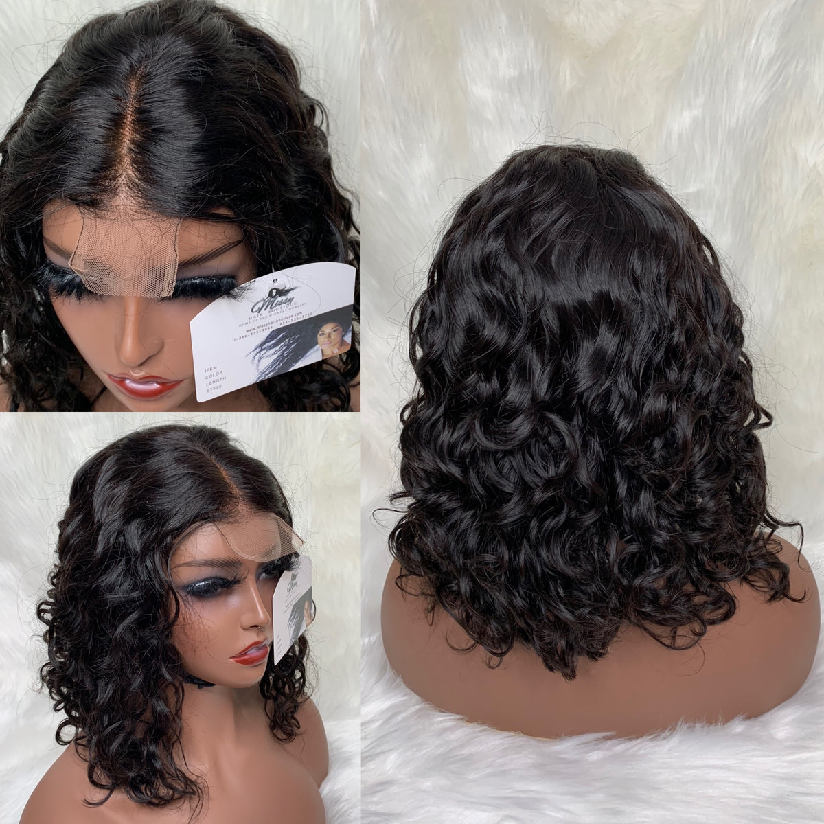 Lace  Closure Straight Bob Transparent photo 5
