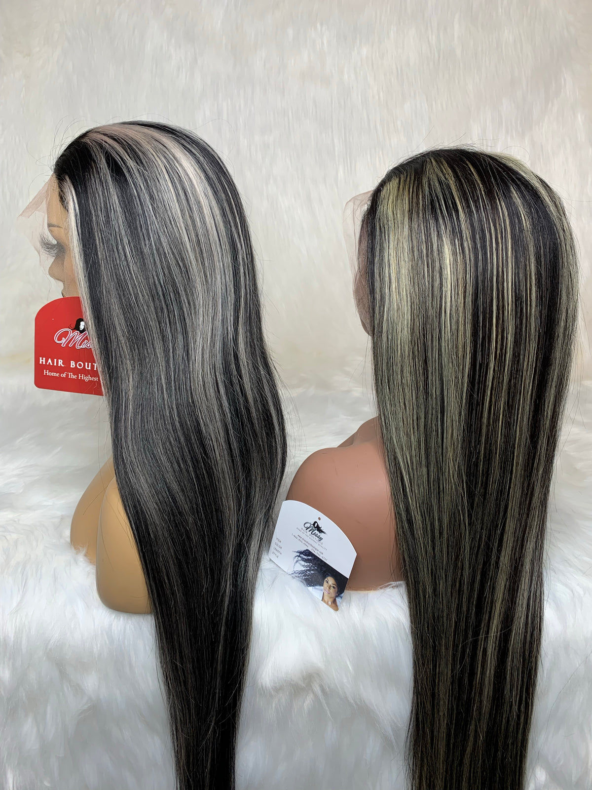 ? Peekaboo Grey/Black & 613/Black LACE Front UNIT