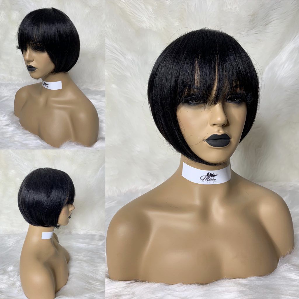 Pixie Bang Bob JET BLACK photo 3