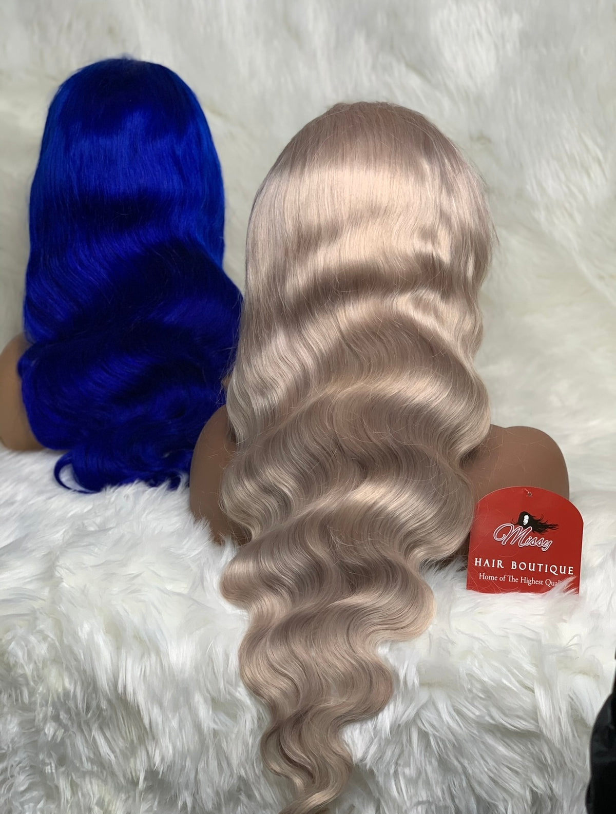 Smoke Grey Transparent LACE Front UNIT 180 Density photo 4