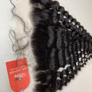 HD Crystal Clear Lace Frontal Deep Wave