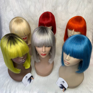 NeW BANG BOB  blue,613, Red, Orange,1b/neon 1b/grey