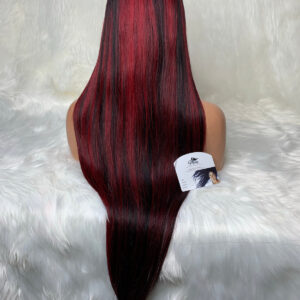 🆕 Peekaboo Red/Black  LACE Front UNIT